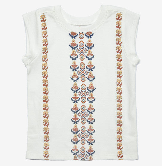 Faux Emb Graphic T