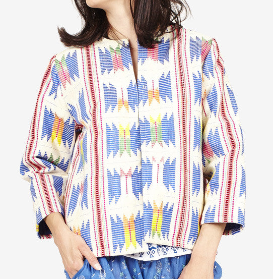 Claire Ikat Jacket