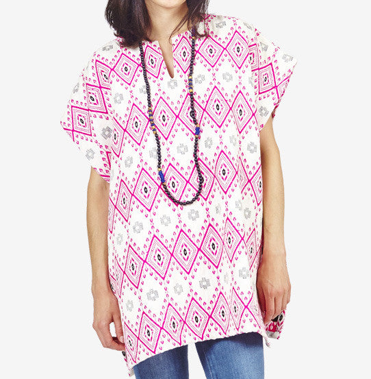 Ikat Poncho