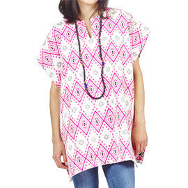 Ikat Poncho