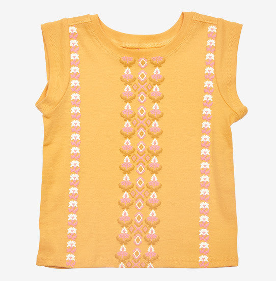 Faux Emb Graphic T