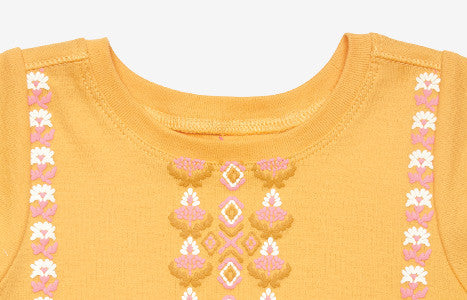 Faux Emb Graphic T