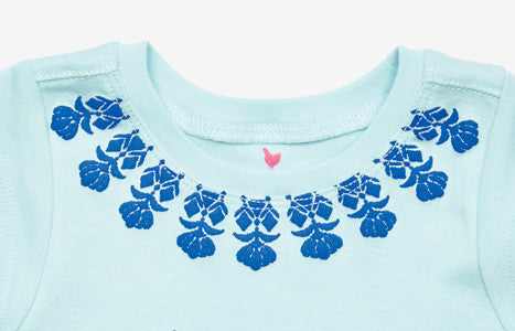 Faux Emb Graphic T