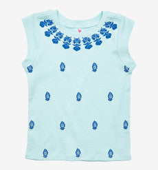Faux Emb Graphic T