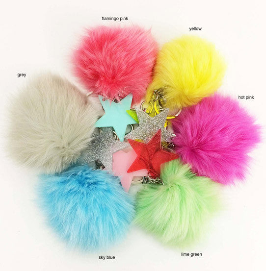 Fur Keychain