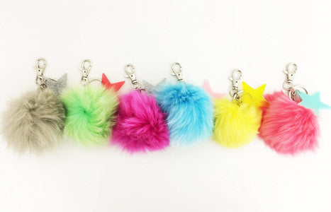 Fur Keychain