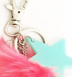 Fur Keychain