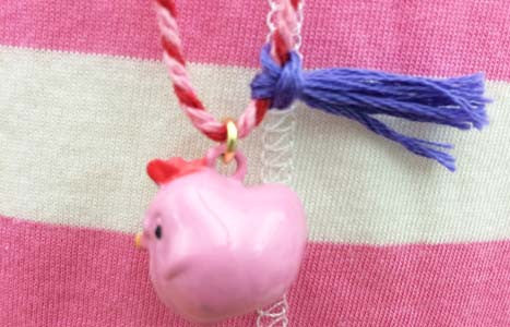 Chicken Bell Necklace